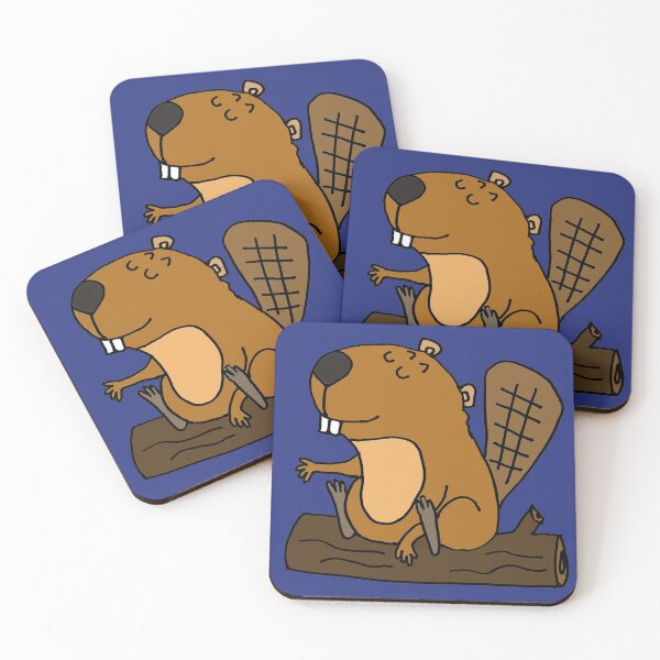 Item preview, Funny Beaver Cartoon designed and sold by Nature's Fancy.
