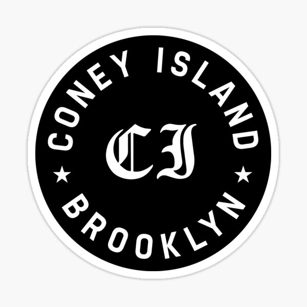 Coney Island Sticker