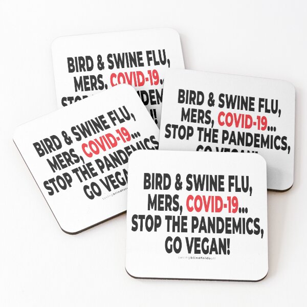 Item preview, veganism againts pandemics like coronavirus (101v2) designed and sold by blindfoldsoff.
