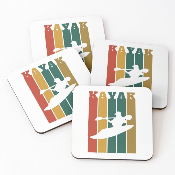 Item preview, Whitewater Kayak Kayaking Vertical Stripes designed and sold by EstelleStar.