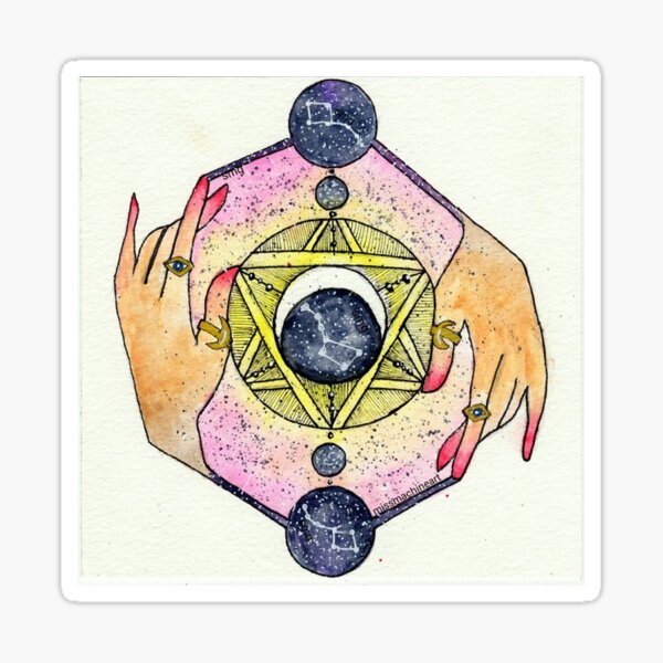 R E A D I N G T H E S T A R S Sticker