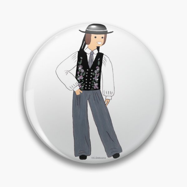 Item preview, BRITTANY male costume, Vannes, France designed and sold by Catherine Debusne.