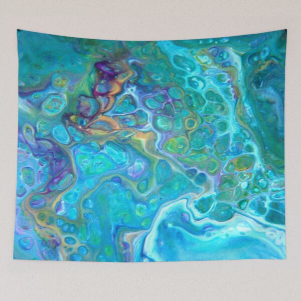 Item preview, Fluid Nature -  Oceanic islands - Abstract Acrylic Art by Fluid Nature designed and sold by vmajzlik.