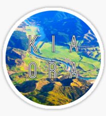 kia ora Sticker