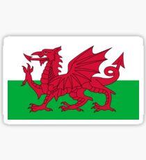 Wales National Flag - Welsh Fan Sticker T-Shirt Bedspread Sticker