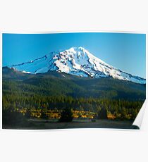 Mt. Shasta At Dawn Poster
