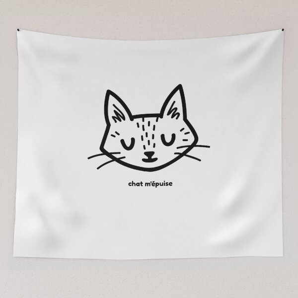 Item preview, cat t shirt - cat exhausts me - gift designed and sold by ali998.
