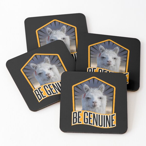 Item preview, Llama Alpaca Be Genuine Quote - Inspirational designed and sold by LatinAmericaFocus.