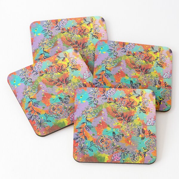 Item preview, Multi Flowers designed and sold by marisa-paint.