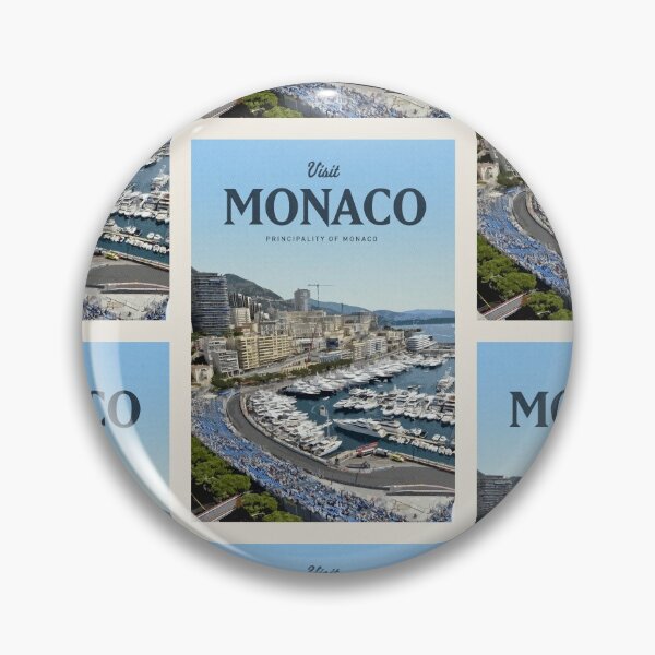 Item preview, Visit Monaco designed and sold by Mercury Club.