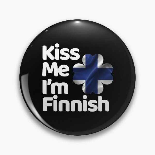Item preview, Kiss Me I am Finnish from Finland designed and sold by elhefe.