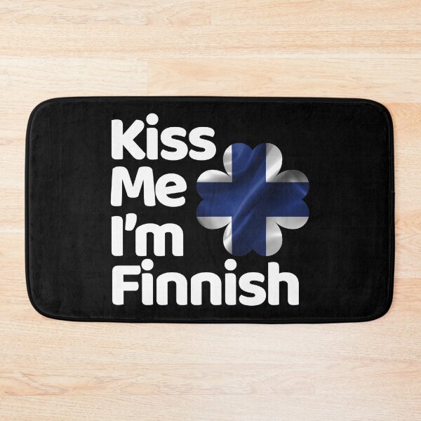 Artikelvorschau, Küss mich Ich bin Finnin aus Finnland entworfen und verkauft von elhefe.
