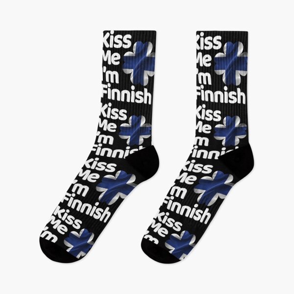 Artikelvorschau, Küss mich Ich bin Finnin aus Finnland entworfen und verkauft von elhefe.