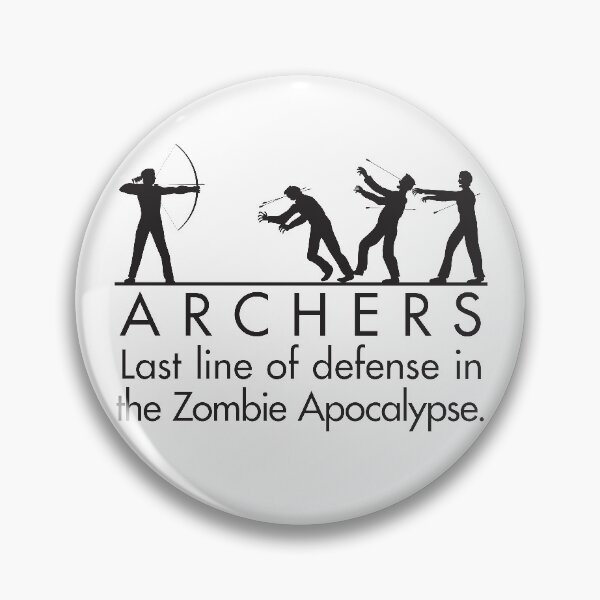 Item preview, Archers vs. Zombies designed and sold by JimMacQ.