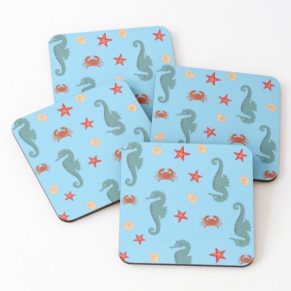 Item preview, sea horse, crab, sea shell designed and sold by Desenatorul1976.