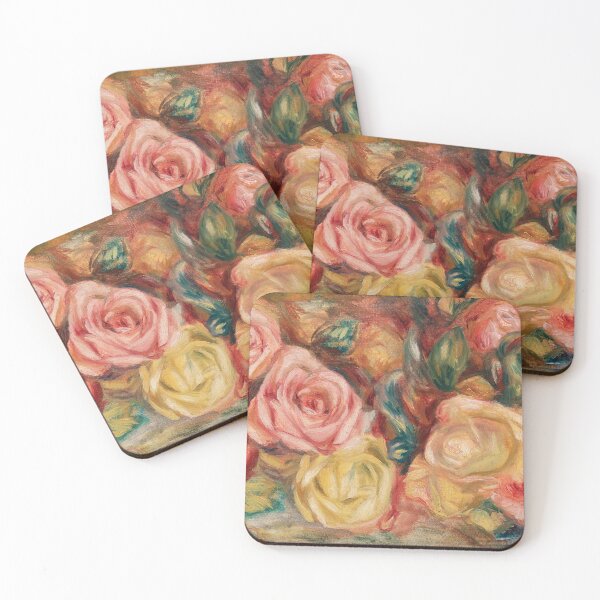 Item preview, Roses by Pierre-Auguste Renoir designed and sold by MelsPlace.