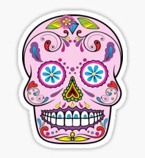 skull rose 2 Sticker