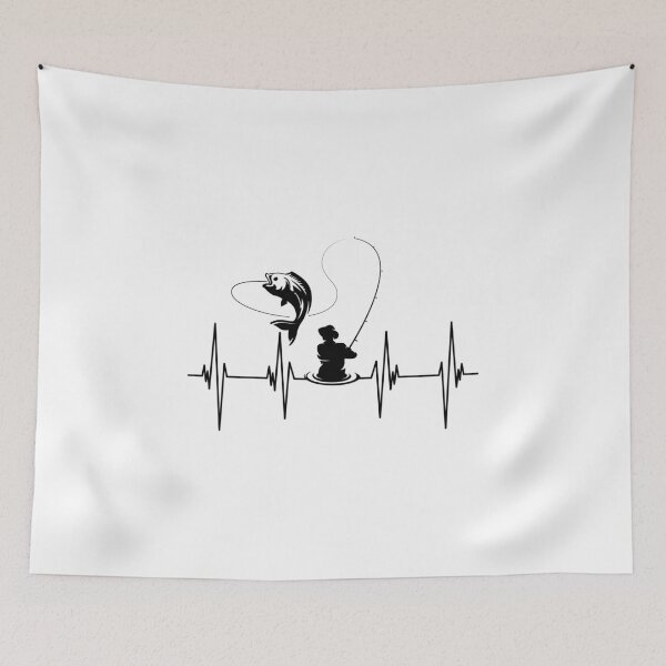Item preview, Fisherman Heartbeat designed and sold by playloud.
