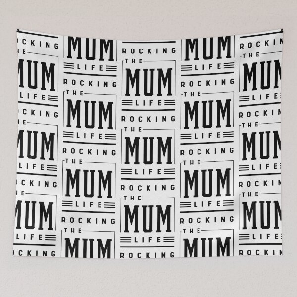 Item preview, Cute Mother's Day Gift Mom Rocking the Mum Life designed and sold by DiogoCalheiros.