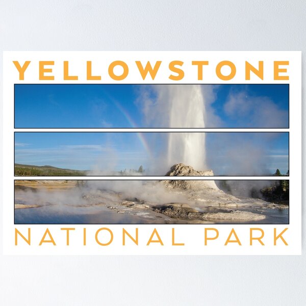 Aperçu de l'œuvre Castle Geyser, Parc National de Yellowstone créée et vendue par AvocaSpring.