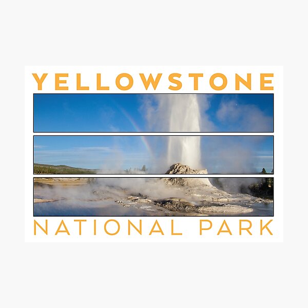 Item preview, Castle Geyser, Yellowstone National Park designed and sold by AvocaSpring.