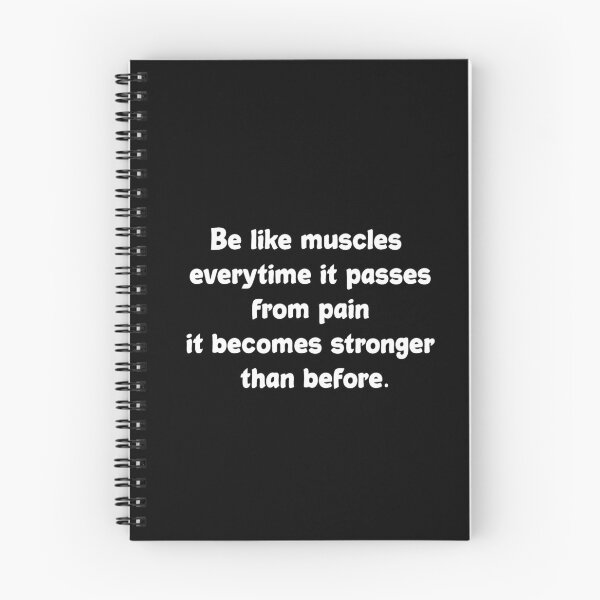Item preview, Be like muscles everytime it passes from pain it becomes stronger than before designed and sold by CoolThingss.