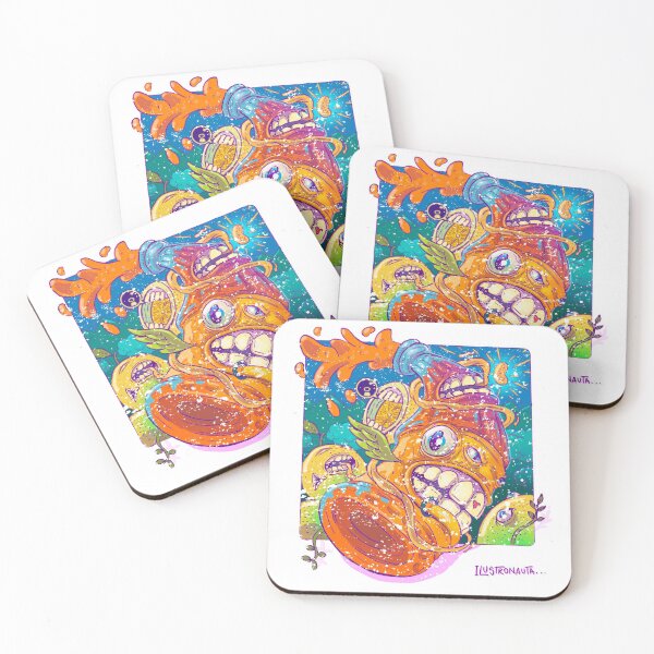 Item preview, fizzy monster designed and sold by Ilustronauta.