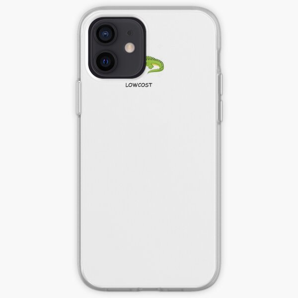 T-shirt drole marrant "Lowcost" Coque souple iPhone