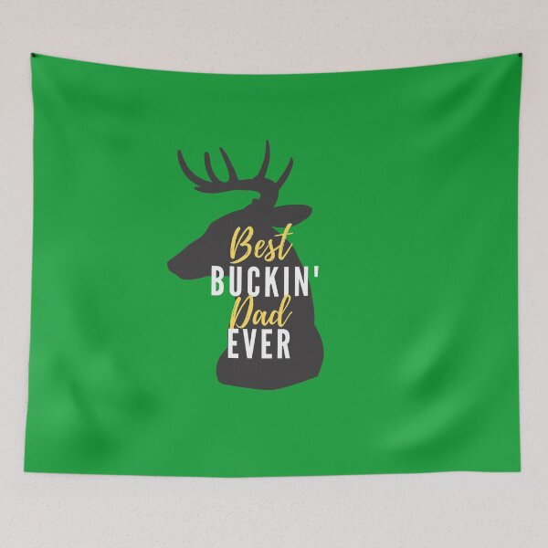 Item preview, Best Buckin' Dad Ever funny father's day gift idea  designed and sold by labatchino10.