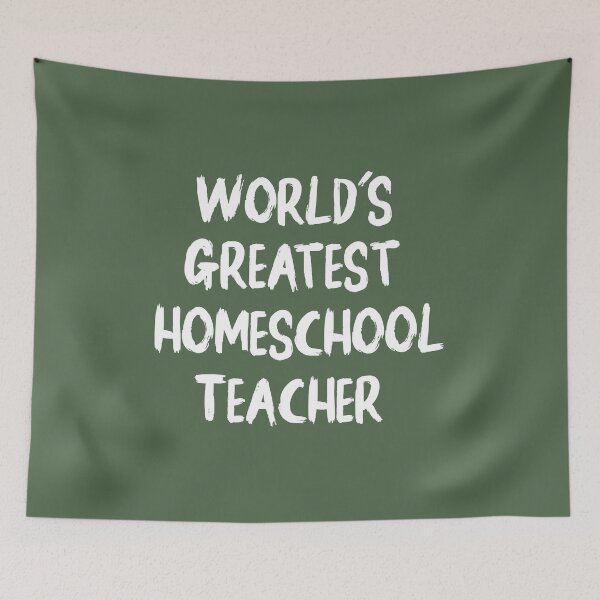 Item preview, World's Greatest Homeschool Teacher - Teacher Gift - Teacher 2020 - Isolation Teacher Shirt - Homeschool - Teacher Gift -Seniors 2020 -Social Distancing  designed and sold by aminosile.