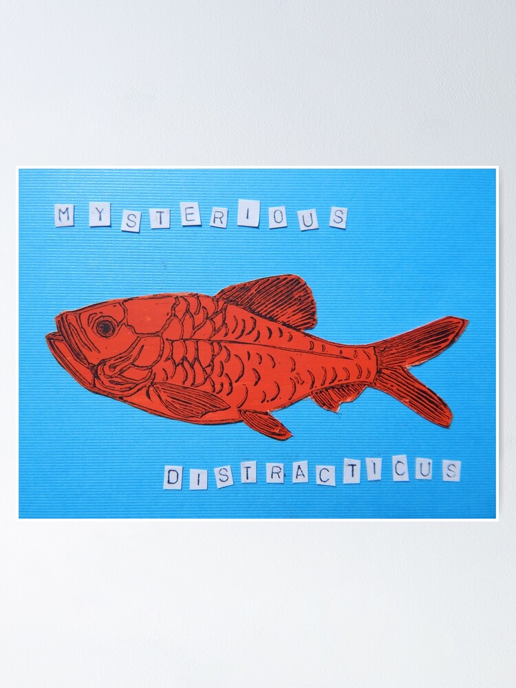 "Red Herring" Poster for Sale by CreativeMoves Redbubble