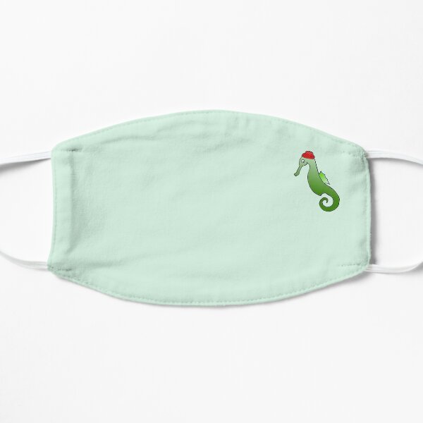 Subtle Seahorse Flat Mask