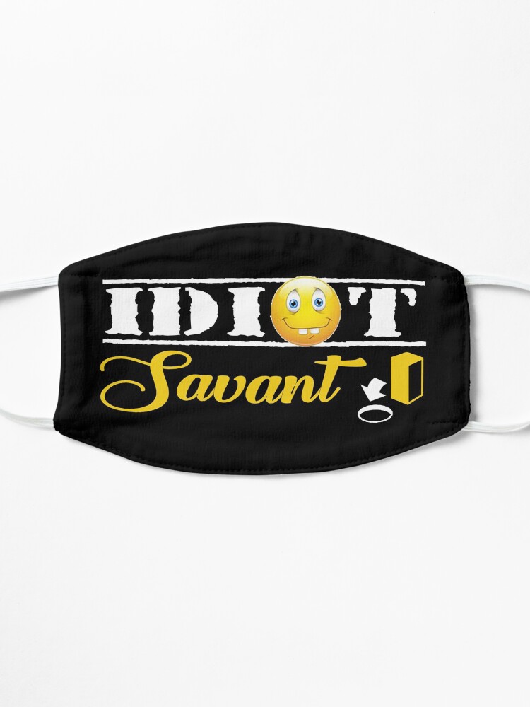 Alternate view of Idiot Savant Design Mask