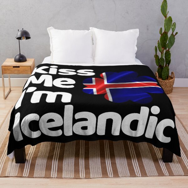 Item preview, Kiss Me I am Icelandic from Iceland designed and sold by elhefe.