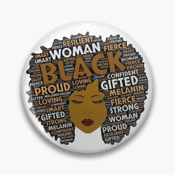 Item preview, Black Girl / Woman Words in Afro Art designed and sold by blackartmatters.