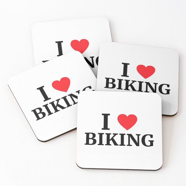 Item preview, I Love Biking Heart  designed and sold by Vanover Designs.