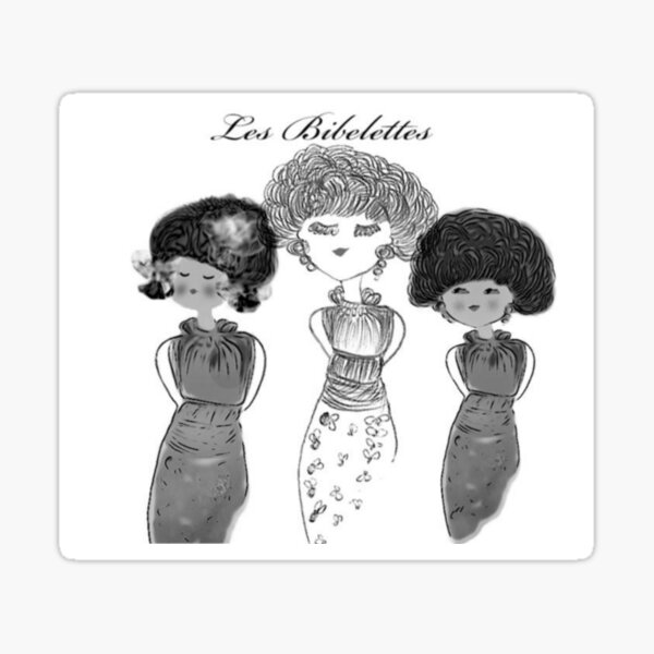 Aperçu de l'œuvre Les demoiselles Les Bibelettes créée et vendue par LesBibelettes.