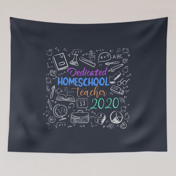 Item preview, Dedicated Homeschool Teacher 2020 - Teacher Gift - Teacher 2020 - Isolation Teacher Shirt - Homeschool - Teacher Gift -Seniors 2020 -Social Distancing designed and sold by aminosile.