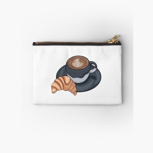 Item preview, Morning Coffee and Croissant - Cute Cup of Coffee designed and sold by Craftypineapple.