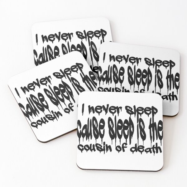 Item preview, Nas - I never sleep cause sleep is the cousin of death designed and sold by primawm.