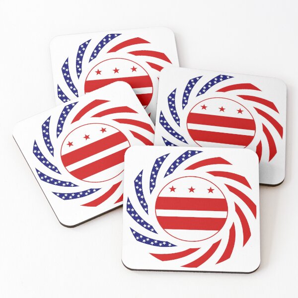 Item preview, DC Murican Patriot Flag Series designed and sold by Carbon-Fibre Media.