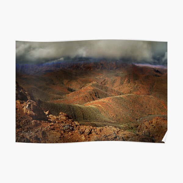 Storm over Arkaroola Poster
