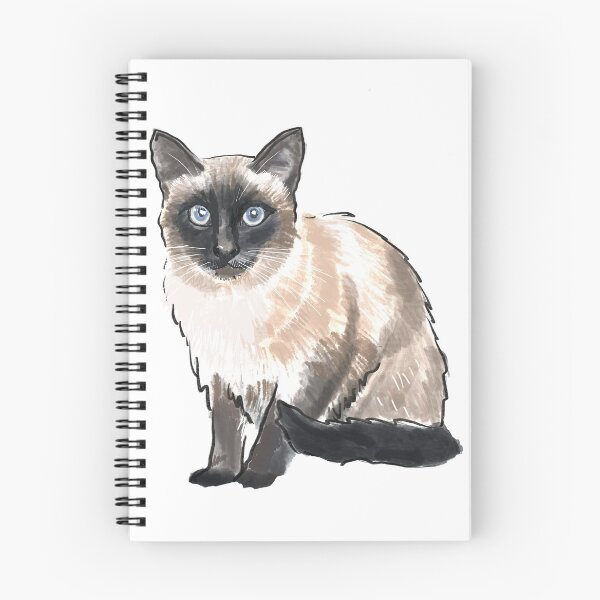 Item preview, Siamese cat designed and sold by Johanne Weilbrenner.