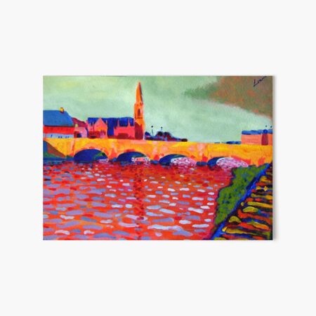 Ballina, County Mayo, Ireland Art Board Print