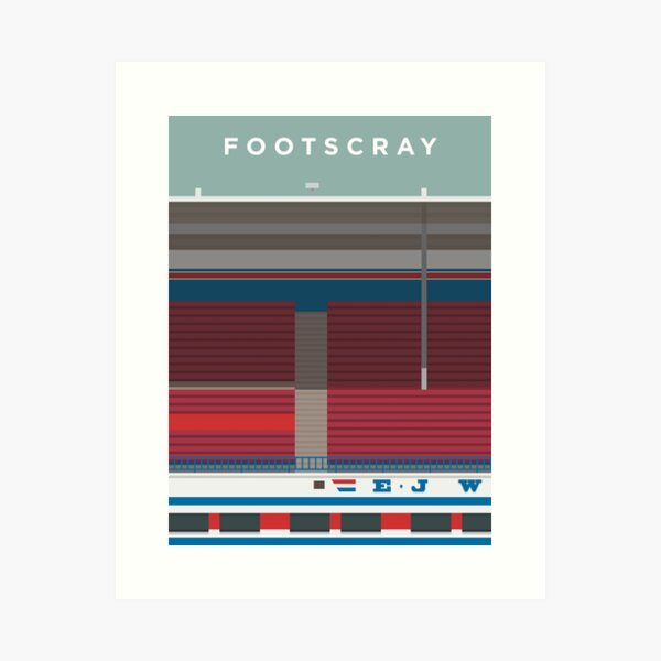 Footscray Art Print