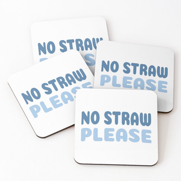 Item preview, No straw please designed and sold by AllShirts21.