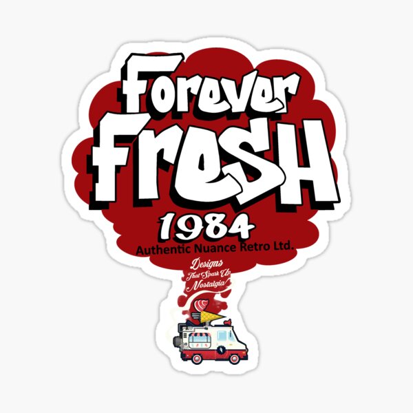 FOREVER FRESH 1984 COLLECTION Sticker