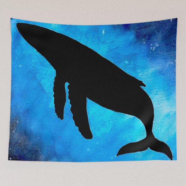 Item preview, Galaxy Whale Silhouette  designed and sold by LadyCentaur.