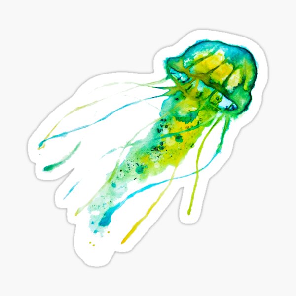 Sunya the Jellyfish Sticker