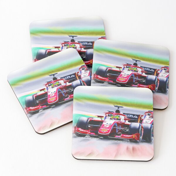 Item preview, Mick Schumacher on the race track designed and sold by Glineur.
